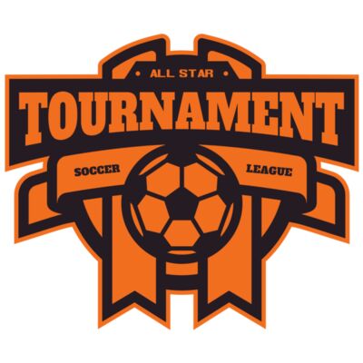 Tournament Soccer league logo template Miniatura